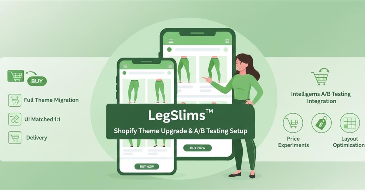 Shopify Theme Upgrade & A/B Testing Setup